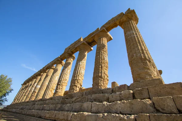 Tempio di Giunone nella Valle dei Templi, Agrigento — Foto Stock