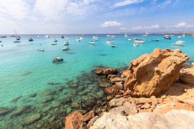 Cala Saona beach, Formentera, Spain