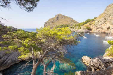 Bağlantı noktası Sa Calobra Mallorca, İspanya 