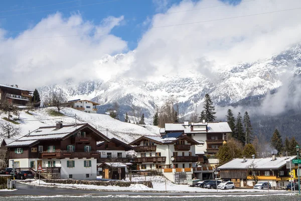 Little village in the Alps — Stock Photo, Image