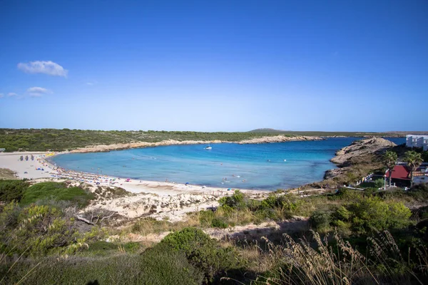 Praia Son Parc em Menorca, Espanha — Fotografia de Stock