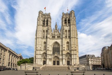 Cathedral St. Michael and St. Gudula Brussels, Belçika