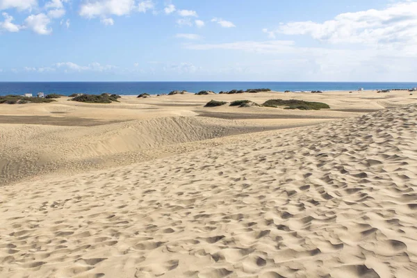 Deserto da Duna de Areia de Maspalomas, Grande Canária — Fotografia de Stock