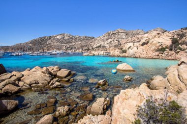 Spiaggia di Cala Coticcio, Sardegna, İtalya
