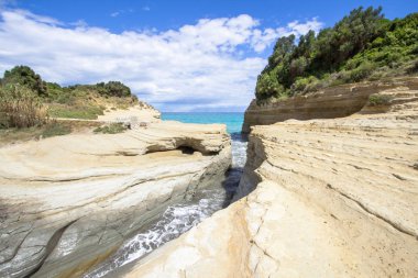 D'Amour Sidari, Corfu, Yunanistan, kanal