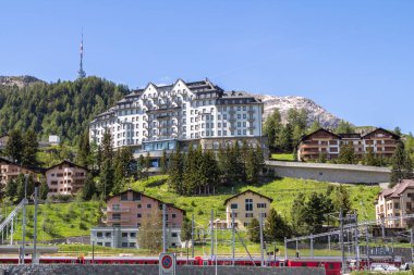 St. Moritz daki lüks otel