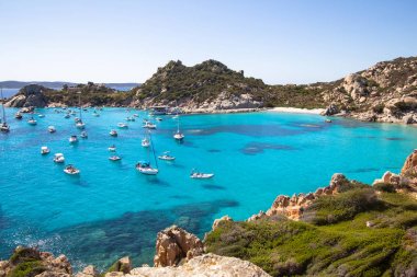 Spiaggia di Cala Corsara, Sardunya Adası, İtalya