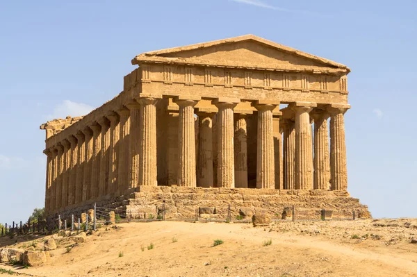 Tempio della Concordia, Agrigento, Italia — Foto Stock