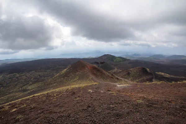 埃特纳火山，西西里岛，意大利 — 图库照片