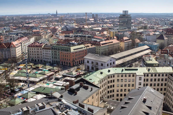 Panoramautsikt över München, Tyskland — Stockfoto