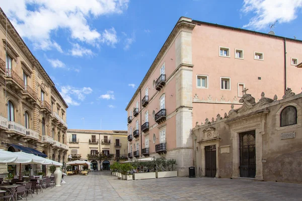 Ortigia Alley, Syrakusy, Sicílie, Itálie — Stock fotografie