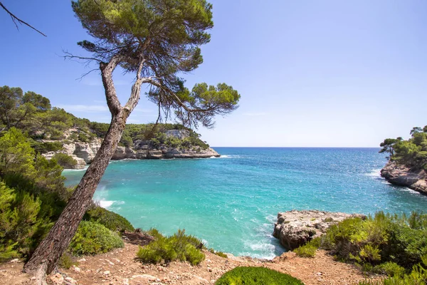 Cala Mitjana, Menorca, Spanien — Stockfoto