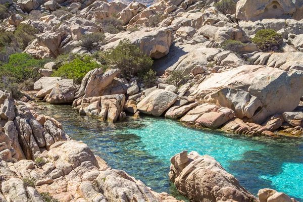 Spiaggia di Cala Coticcio, Sardegna, Italy — стокове фото