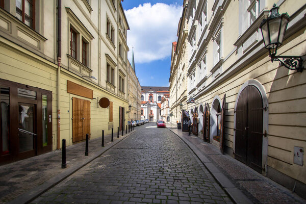 Исторические здания в старом городе Праги, Чехия
