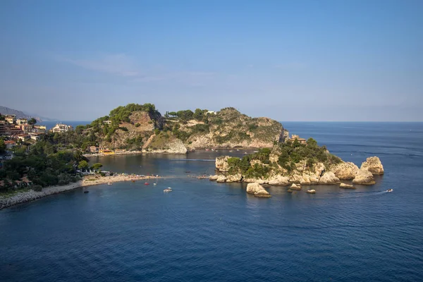 Ön Isola Bella på Taormina, Sicilien island, Italien — Stockfoto