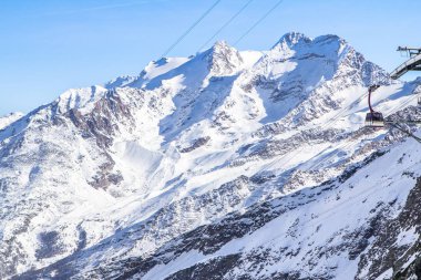Funifor teleferik Asansör Saas-Fee, İsviçre
