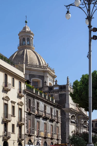 Katedrála Santa Agata, Catania, Itálie — Stock fotografie