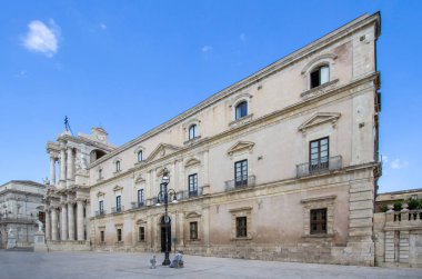 Syracuse, Sicilya, İtalya (Duomo) Katedrali