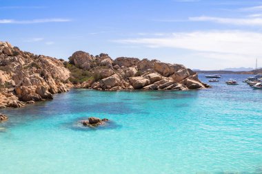 Spiaggia di Cala Coticcio, Sardegna, İtalya