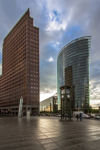 Potzdamer platz στο Βερολίνο, Γερμανία — Φωτογραφία Αρχείου