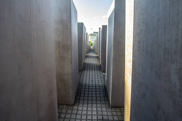 Memorial to the murdered Jews of Europe in Berlin — Stock Photo, Image