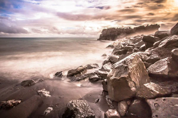 Ocean coast of Madeira — Stock Photo, Image