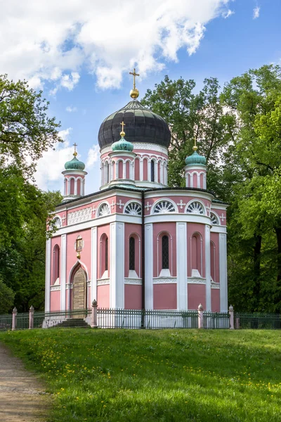 A Igreja Alexander-Newski na Colônia Russa Alexandrowka, Alemanha — Fotografia de Stock