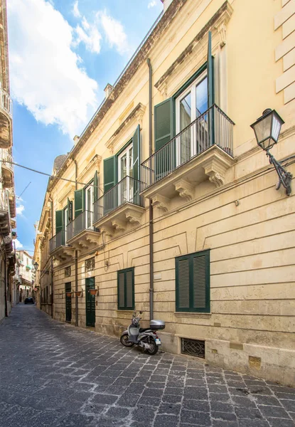 Alley Ortigia, Siracusa, Szicília, Olaszország — Stock Fotó