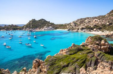 Spiaggia di Cala Corsara, Sardunya Adası, İtalya