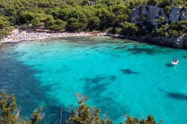 Macarella beach, Menorca, İspanya