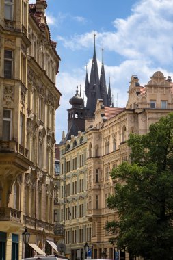 Tarihi binalar eski Town Prague, Çek Cumhuriyeti