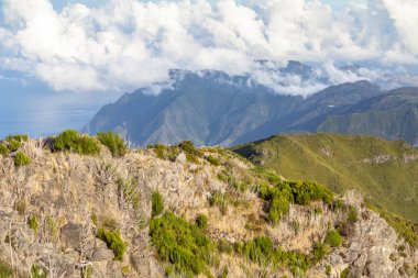 Dağ manzarası Madeira, Portekiz