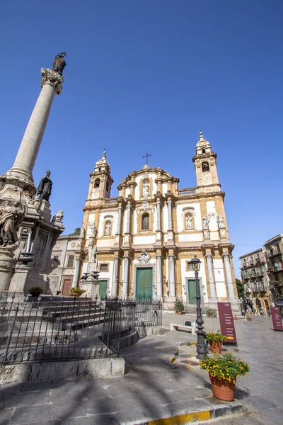 Kościół San Domenico, Palermo, Włochy — Zdjęcie stockowe