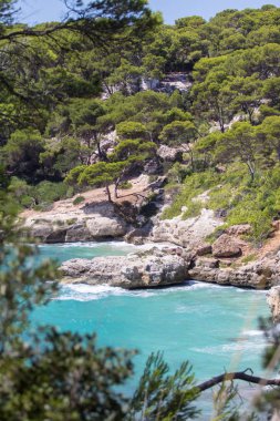 Seascape near Cala Mitjana, Menorca, Spain