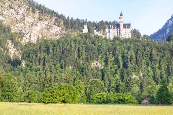 Castelo de Neuschwanstein na Alemanha — Fotografia de Stock