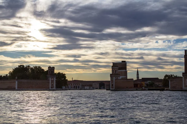 Venedik Castello bölgesinde Venedik Arsenal — Stok fotoğraf