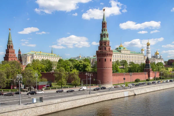 Moszkvai kremlin fal, Oroszország — Stock Fotó