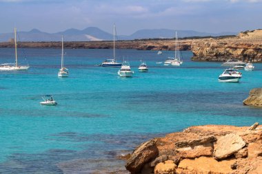 Cala Saona beach, Formentera, Spain