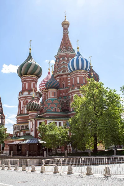 Saint basil Katedrali, Moskova, Rusya — Stok fotoğraf