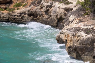 Seascape near Cala Mitjana, Menorca, Spain