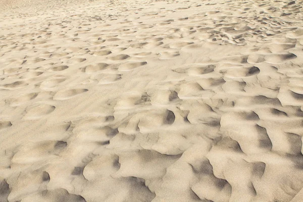 Grand Canaria Maspalomas homok dűne sivatagban — Stock Fotó