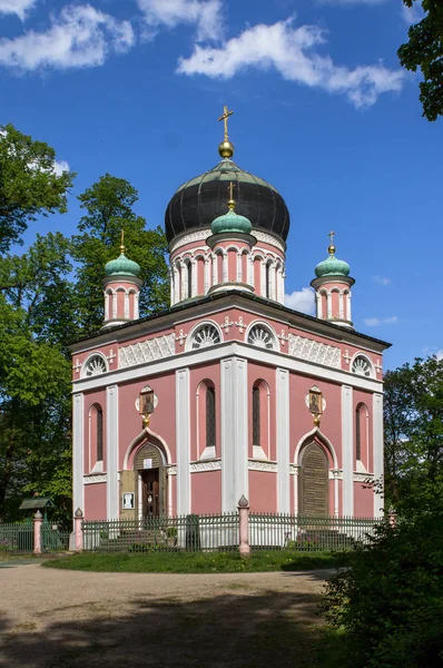 A Igreja Alexander-Newski na Colônia Russa Alexandrowka, Potsdam, Alemanha — Fotografia de Stock