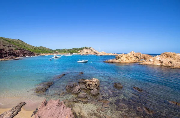 Cala pregonda, menorca, spanien — Stockfoto