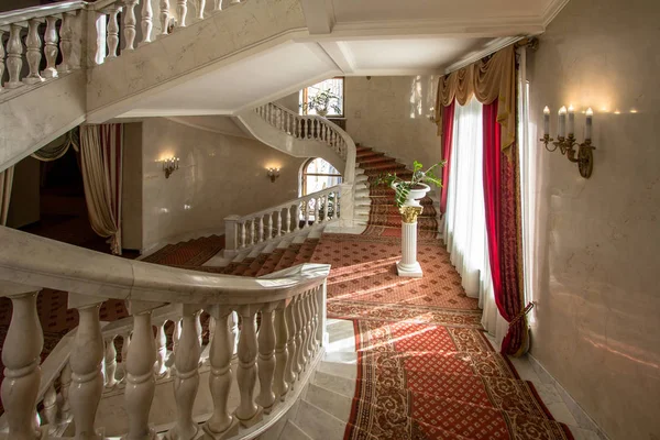 Interior Del Hotel Sovetskiy Moscú Rusia — Foto de Stock