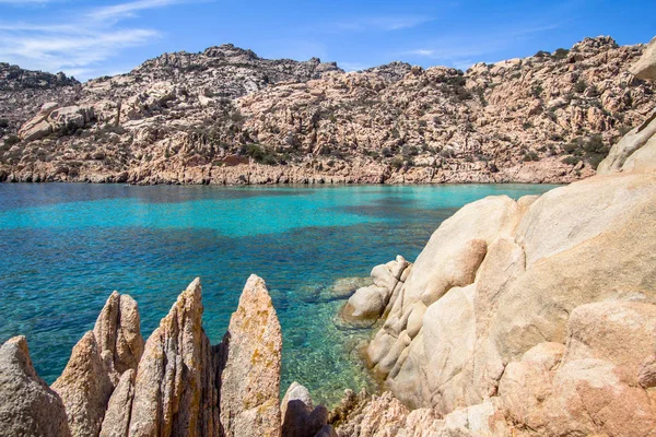 Spiaggia di Cala Coticcio, Sardegna, Italy — стокове фото