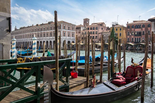 Canal grande, venecia, italia — Foto de Stock