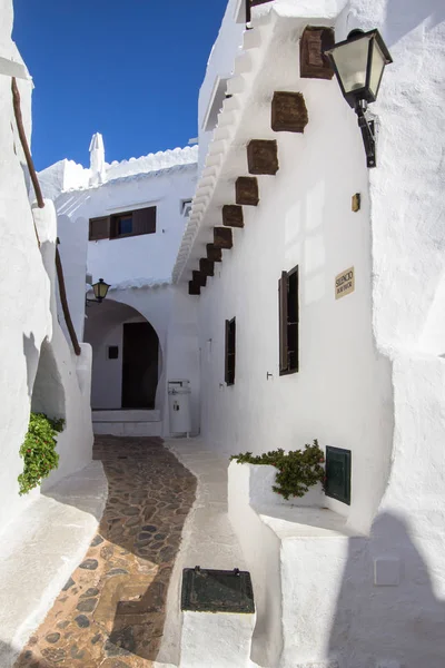 Pueblo pesquero de Binibeca, Menorca, España — Foto de Stock