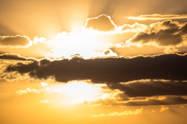 Red sunset sky — Stock Photo, Image