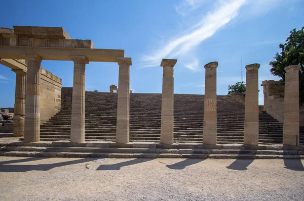 Храм Афіни Lindia Акрополя Ресіфі Бразилія Європа — стокове фото