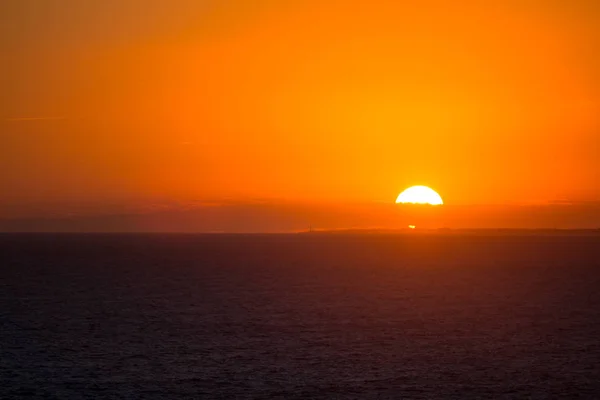 Beautiful Sunset Sea — Stock Photo, Image